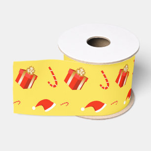 Weihnachtsgebäck Weihnachtsmannmütze Ripsband