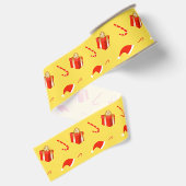 Weihnachtsgebäck Weihnachtsmannmütze Ripsband (Rückseite)