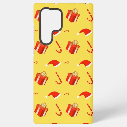 Weihnachtsgebäck Weihnachtsmannmütze Samsung Galaxy Hülle (Rückseite)
