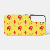 Weihnachtsgebäck Weihnachtsmannmütze Samsung Galaxy Hülle (Rückseite (Horizontal))