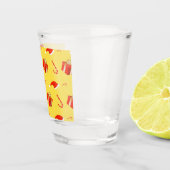 Weihnachtsgebäck Weihnachtsmannmütze Schnapsglas (Rechts)