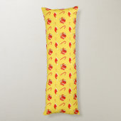 Weihnachtsgebäck Weihnachtsmannmütze Seitenschläferkissen (Rückseite (Vertikal))