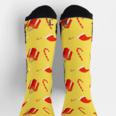 Weihnachtsgebäck Weihnachtsmannmütze Socken (Oben)