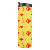 Weihnachtsgebäck Weihnachtsmannmütze Thermosbecher (Nach rechts gedreht)