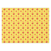 Weihnachtsgebäck Weihnachtsmannmütze Tischdecke (Vorderseite (Horizontal))