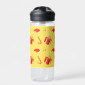 Weihnachtsgebäck Weihnachtsmannmütze Trinkflasche (Vorderseite)
