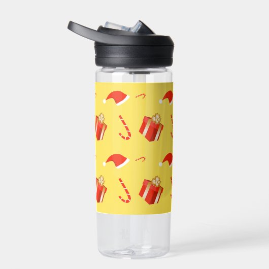 Weihnachtsgebäck Weihnachtsmannmütze Trinkflasche (Rechts)