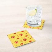 Weihnachtsgebäck Weihnachtsmannmütze Untersetzer (Vor Ort)