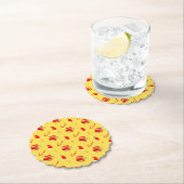 Weihnachtsgebäck Weihnachtsmannmütze Untersetzer (Vor Ort)