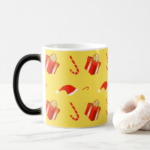 Weihnachtsgebäck Weihnachtsmannmütze Verwandlungstasse