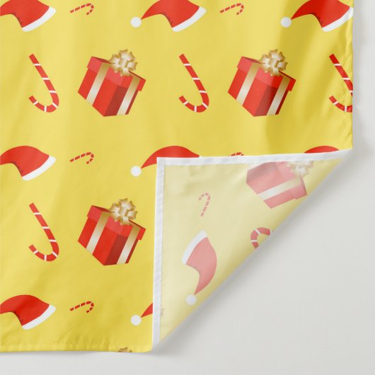 Weihnachtsgebäck Weihnachtsmannmütze Wandteppich (Detail)