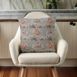 Weihnachtsgebäck Zuhause Gingerbrot Snowflakes Ste Kissen