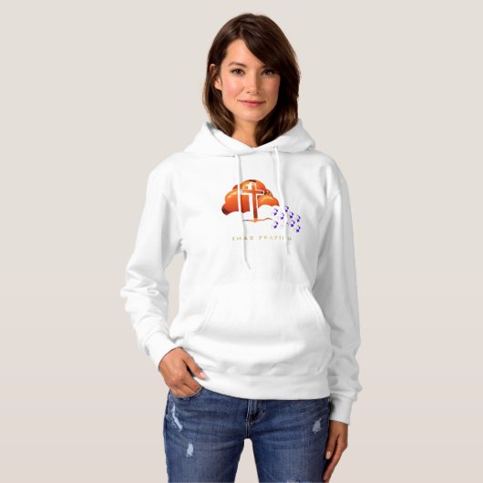 Weihnachtsgebet Hoodie (Vorne ganz)