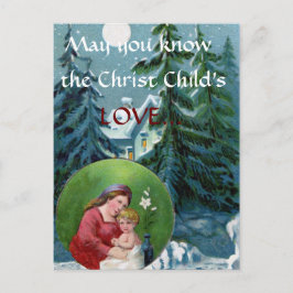 Weihnachtsgebet Postkarte