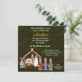 Weihnachtsgebete Einladung (Stehend Vorderseite)