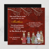 Weihnachtsgebete Einladung (Vorne/Hinten)