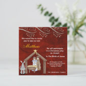 Weihnachtsgebete Einladung (Stehend Vorderseite)