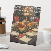 Weihnachtsgebetstitel Sockelschild (In SItu)