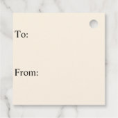 Weihnachtsgebirge Bunny Rabbit Wreath Grüne Geschenkanhänger (Rückseite)