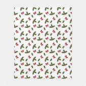 Weihnachtsgebirge, Heilige Pflanze und Muster der  Fleecedecke (Vorderseite)