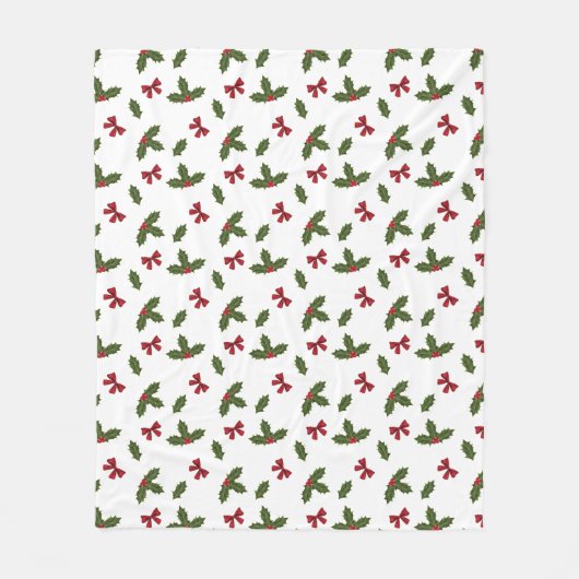 Weihnachtsgebirge, Heilige Pflanze und Muster der  Fleecedecke (Vorderseite)