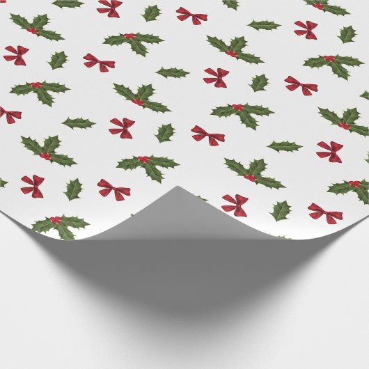 Weihnachtsgebirge, Heilige Pflanze und Muster der Geschenkpapier (Ecke)