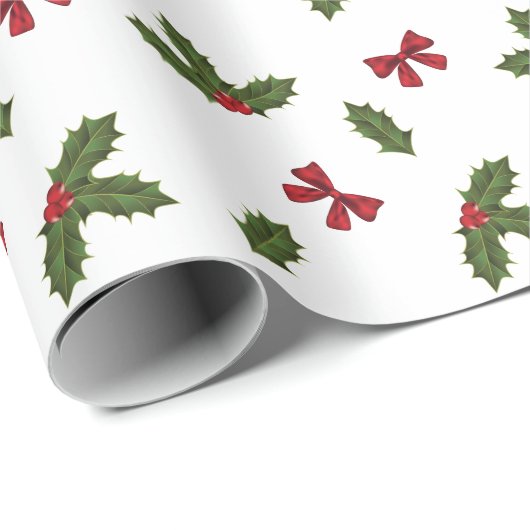 Weihnachtsgebirge, Heilige Pflanze und Muster der Geschenkpapier (Rolleneckpunkt)