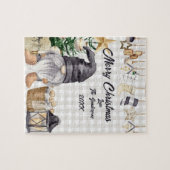 Weihnachtsgebirge Land Puzzle (Horizontal)