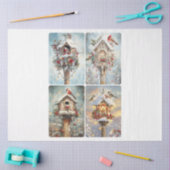 Weihnachtsgebirge Seidenpapier (Basteln)