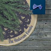 Weihnachtsgebräuche Polyester Weihnachtsbaumdecke