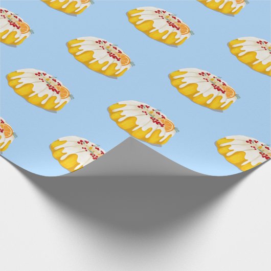 Weihnachtsgebundpapier  geschenkpapier (Ecke)