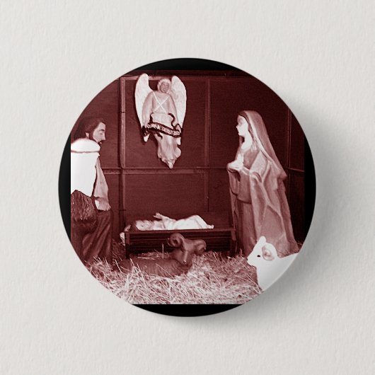 Weihnachtsgeburt Button (Vorderseite)