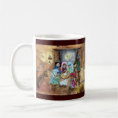 WeihnachtsGeburt Christi Kaffeetasse (Links)