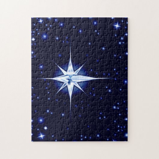 WeihnachtsGeburt Christis-Stern Puzzle (Vertikal)