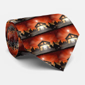 WeihnachtsGeburt Christis-Szene Krawatte (Gerollt)