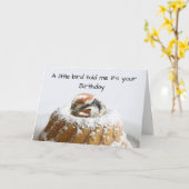 Weihnachtsgeburt Karte (Gelbe Blume)