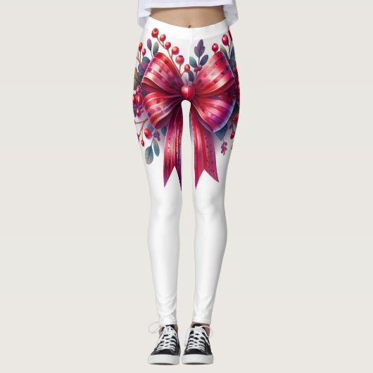 Weihnachtsgeburt Leggings (Vorderseite)