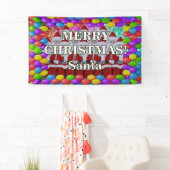 Weihnachtsgeburt Personalisierter Charakter Banner (Insitu)
