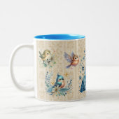 Weihnachtsgeburt Tasse (Links)