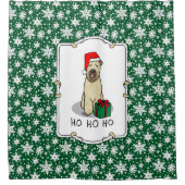 Weihnachtsgeburt (Weiß 1b2) Niedlich Duschvorhang (Vorderseite)