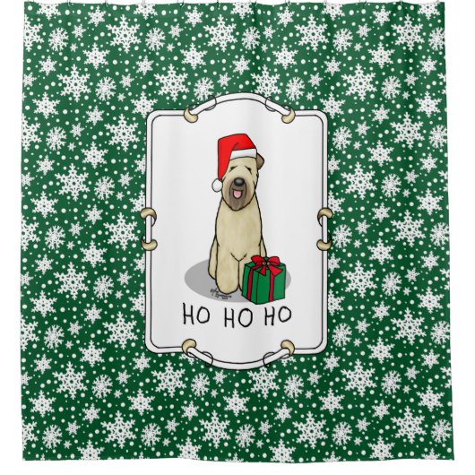 Weihnachtsgeburt (Weiß 1b2) Niedlich Duschvorhang (Vorderseite)