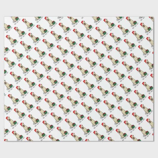 Weihnachtsgeburt (Weiß 1b2) Niedlich Geschenkpapier (Flach)