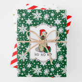 Weihnachtsgeburt (Weiß 1b2) Niedlich Geschenkpapier Set (Beispiel)