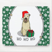 Weihnachtsgeburt (Weiß 1b2) Niedlich Mousepad (Vorne)
