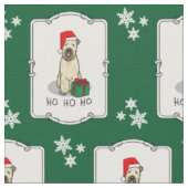 Weihnachtsgeburt (Weiß 1b2) Niedlich Stoff (Nahaufnahme)