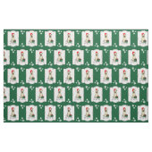 Weihnachtsgeburt (Weiß 1b2) Niedlich Stoff (Fat Quarter (45,7 x 55,9 cm))