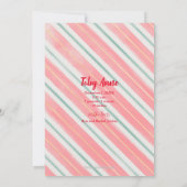 Weihnachtsgeburten-Foto - Geburtshinweise Feiertagskarte (Rückseite)