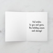 Weihnachtsgeburten Karte (Innenseite)