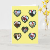 Weihnachtsgeburten Karte (Gelbe Blume)