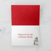 Weihnachtsgeburten Karte (Innenseite)